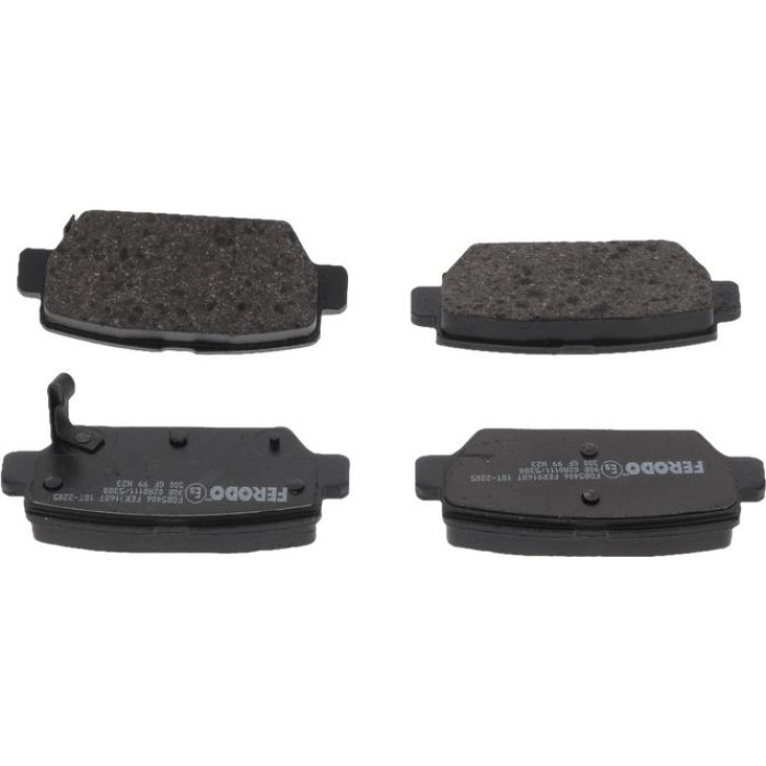 Ferodo FDB5406 Bremsbelagsatz, Scheibenbremse PREMIER ECO FRICTION Ferodo FDB5406 Bremsbelagsatz, Scheibenbremse PREMIER ECO FRICTION