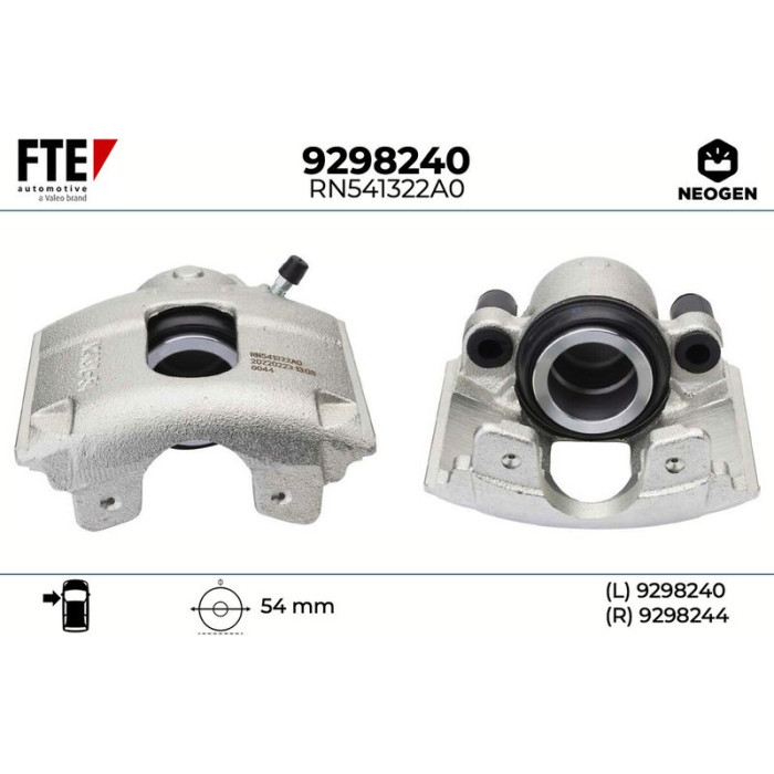 FTE 9298240 Bremssattel NEOGEN