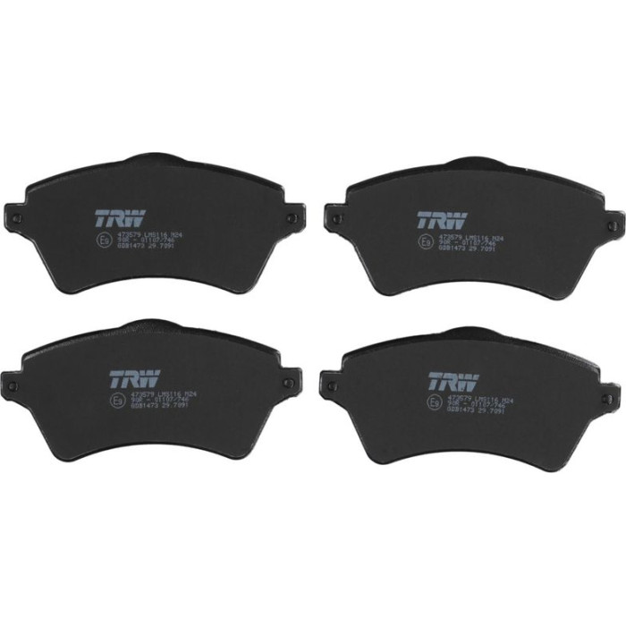 TRW GDB1473 Bremsbelagsatz, Scheibenbremse COTEC TRW GDB1473 Bremsbelagsatz, Scheibenbremse COTEC