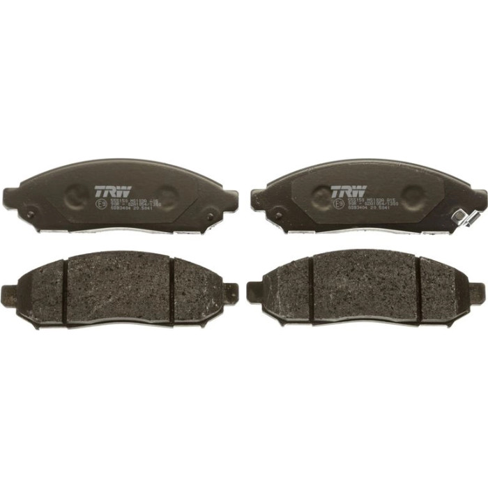TRW GDB3404 Bremsbelagsatz, Scheibenbremse COTEC TRW GDB3404 Bremsbelagsatz, Scheibenbremse COTEC