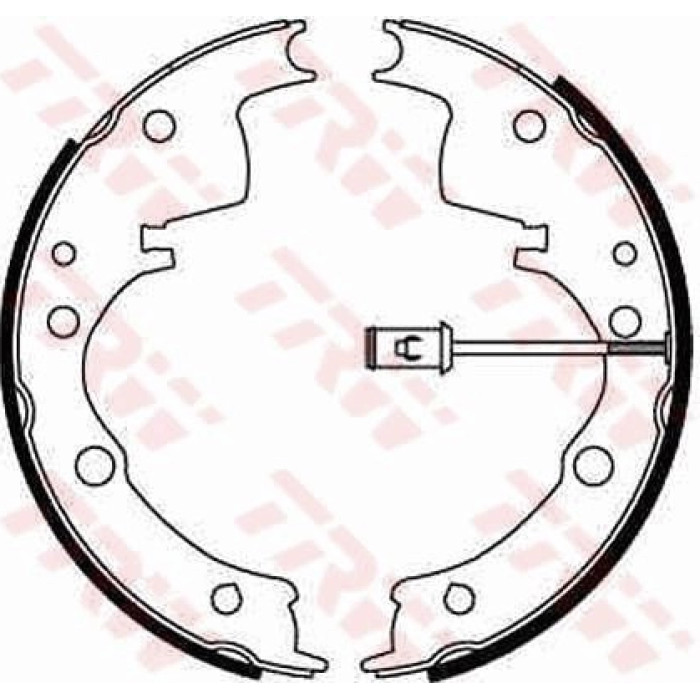 TRW GS8598 Bremsbackensatz TRW GS8598 Bremsbackensatz