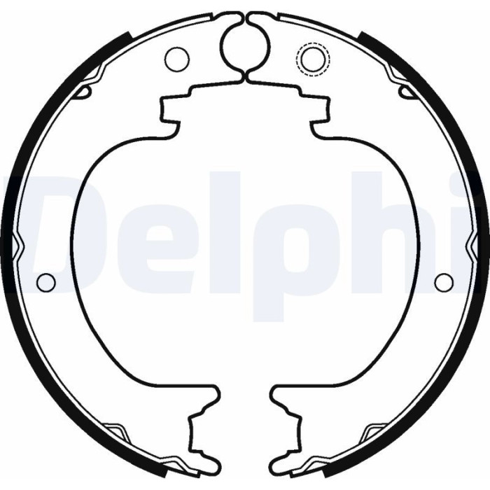 Delphi LS2121 Bremsbackensatz, Feststellbremse