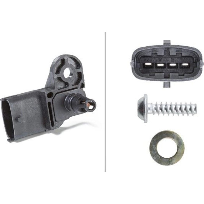 Sensor, Saugrohrdruck 6PP 009 400-311 Sensor, Saugrohrdruck 6PP 009 400-311