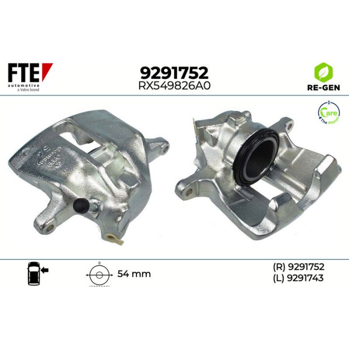 FTE 9291752 Bremssattel FTE 9291752 Bremssattel