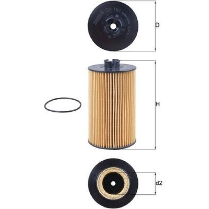 Knecht OX 161D Ölfilter