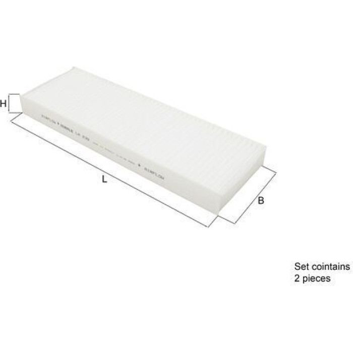 Knecht LA 239/S Filter, Innenraumluft Knecht LA 239/S Filter, Innenraumluft