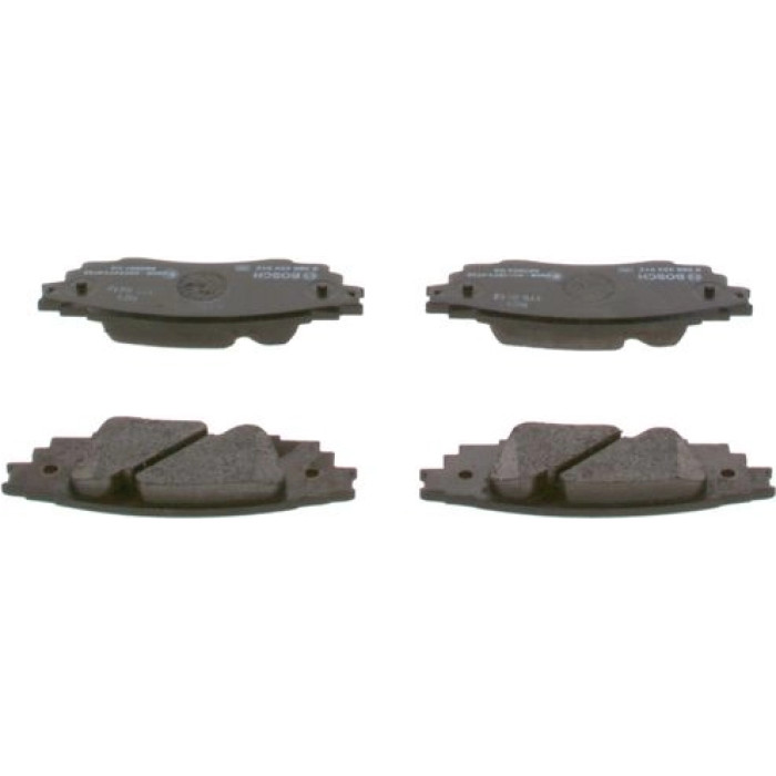 BOSCH 0 986 424 912 Bremsbelagsatz, Scheibenbremse BOSCH 0 986 424 912 Bremsbelagsatz, Scheibenbremse