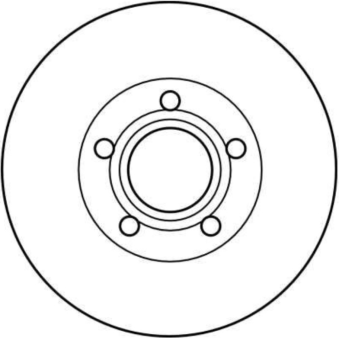 TRW DF4238 Bremsscheibe