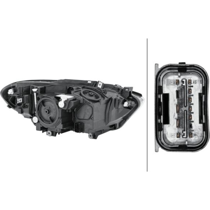 2x Hella 1EG 011 919-411 Hauptscheinwerfer 2 x