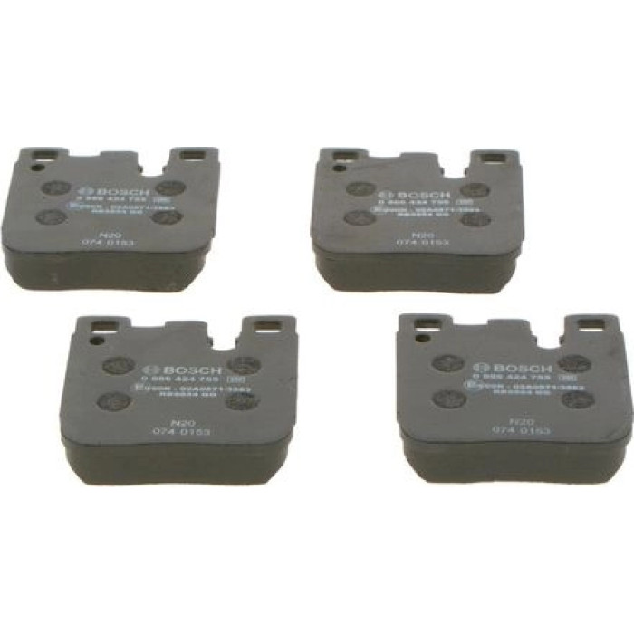 BOSCH 0 986 424 755 Bremsbelagsatz, Scheibenbremse BOSCH 0 986 424 755 Bremsbelagsatz, Scheibenbremse