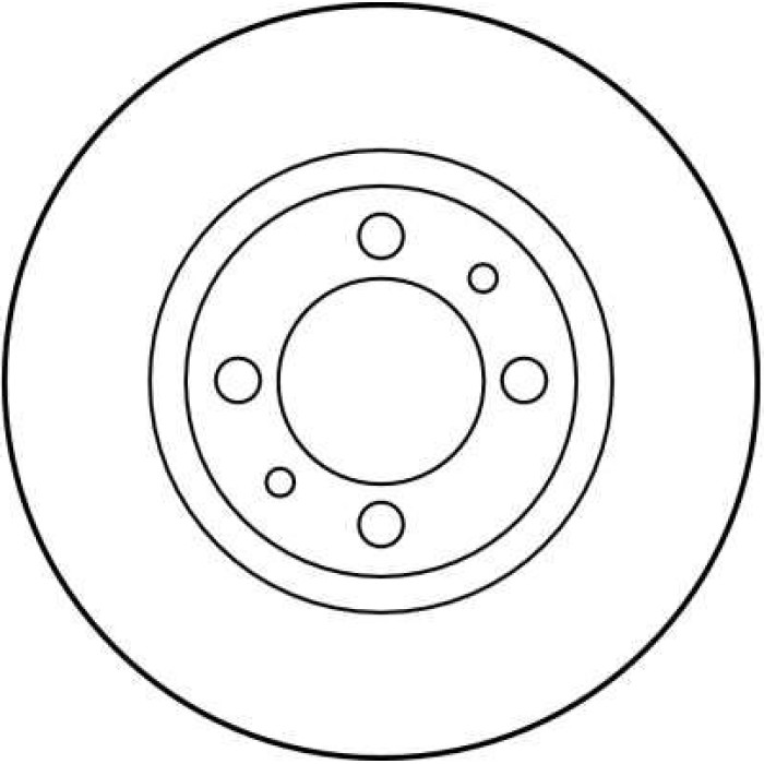 TRW DF1723 Bremsscheibe TRW DF1723 Bremsscheibe