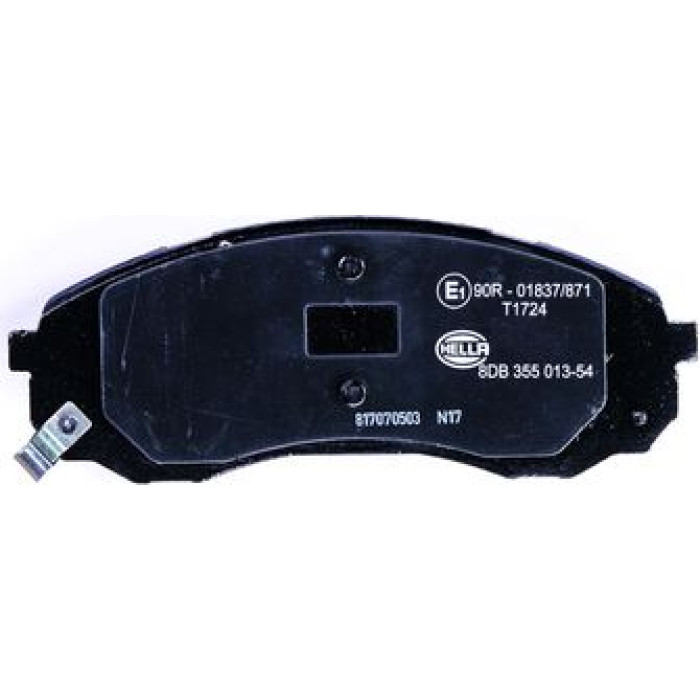 Hella 8DB 355 013-541 Bremsbelagsatz, Scheibenbremse Hella 8DB 355 013-541 Bremsbelagsatz, Scheibenbremse