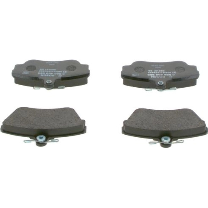 BOSCH 0 986 460 989 Bremsbelagsatz, Scheibenbremse BOSCH 0 986 460 989 Bremsbelagsatz, Scheibenbremse