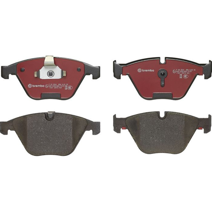 Brembo P 06 054X Bremsbelagsatz, Scheibenbremse XTRA LINE Brembo P 06 054X Bremsbelagsatz, Scheibenbremse XTRA LINE