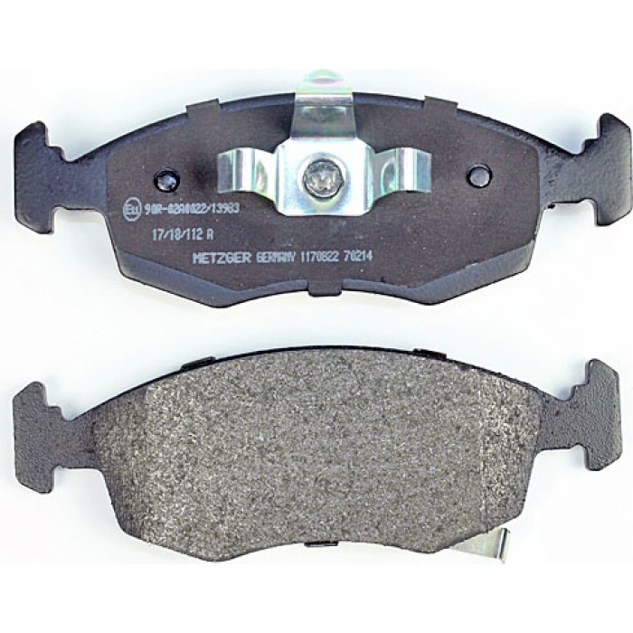 Metzger 1170822 Bremsbelagsatz, Scheibenbremse Metzger 1170822 Bremsbelagsatz, Scheibenbremse
