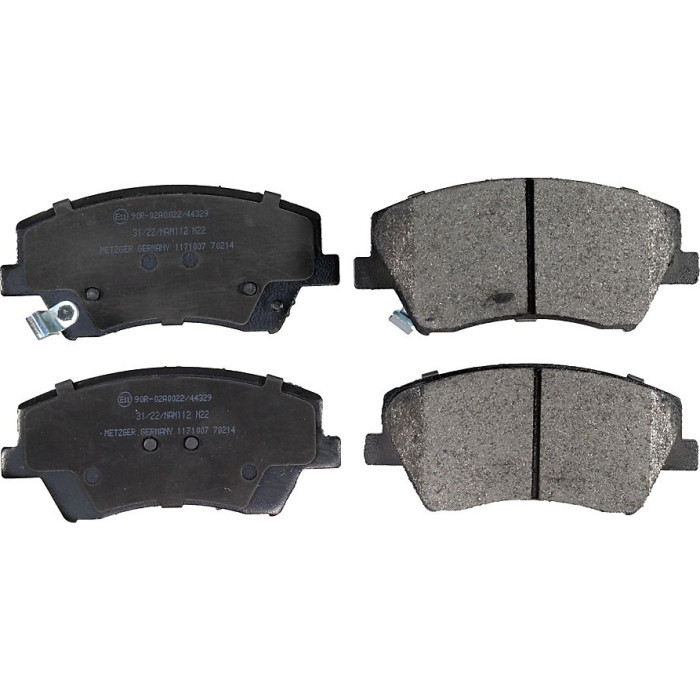 Metzger 1171007 Bremsbelagsatz, Scheibenbremse Metzger 1171007 Bremsbelagsatz, Scheibenbremse