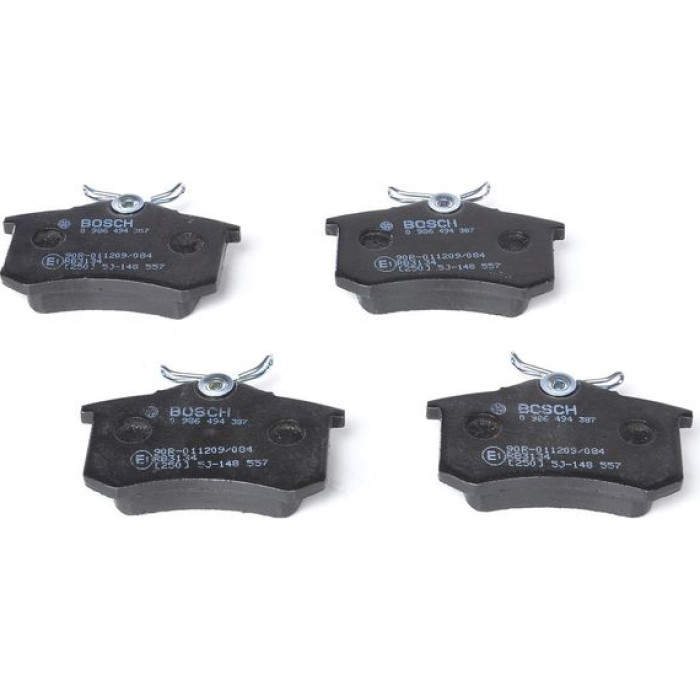 BOSCH 0 986 494 387 Bremsbelagsatz, Scheibenbremse