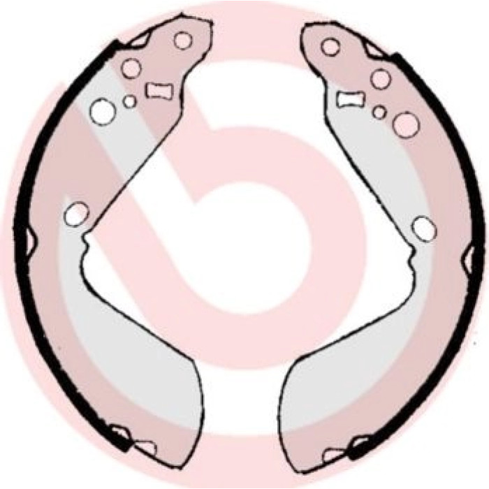 Brembo S 79 517 Bremsbackensatz ESSENTIAL LINE Brembo S 79 517 Bremsbackensatz ESSENTIAL LINE