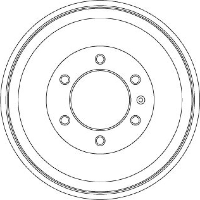TRW DB4451 Bremstrommel