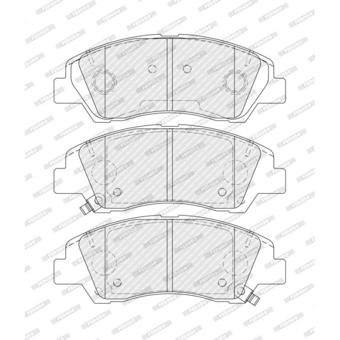 Ferodo FDB4920 Bremsbelagsatz, Scheibenbremse PREMIER ECO FRICTION Ferodo FDB4920 Bremsbelagsatz, Scheibenbremse PREMIER ECO FRICTION