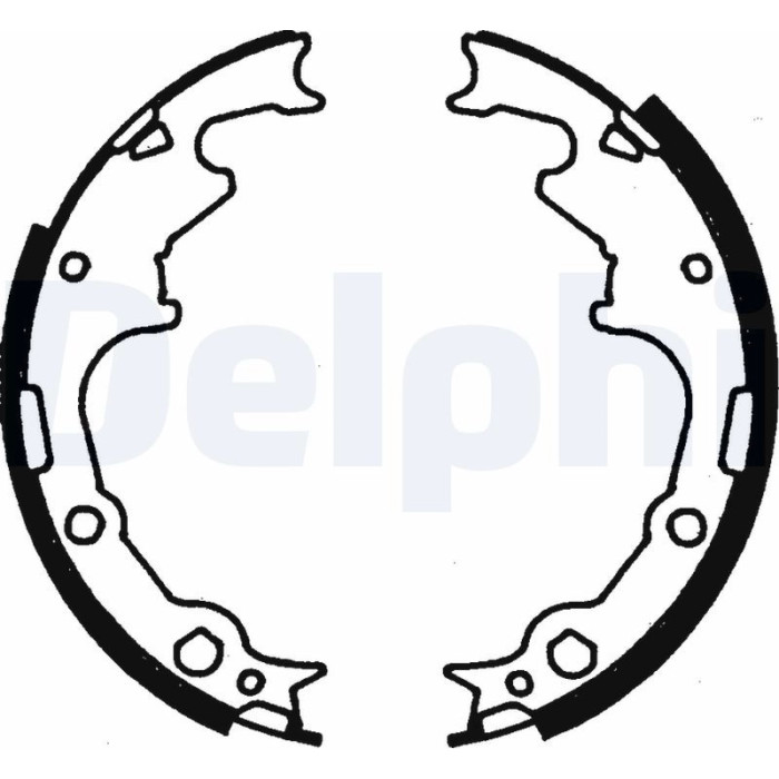 Delphi LS1780 Bremsbackensatz