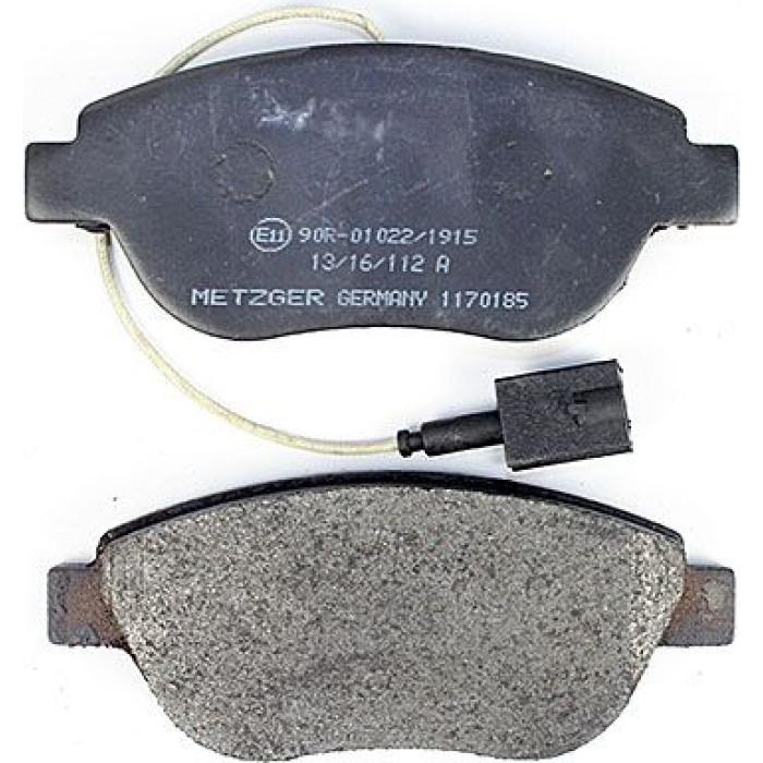 Metzger 1170185 Bremsbelagsatz, Scheibenbremse Metzger 1170185 Bremsbelagsatz, Scheibenbremse