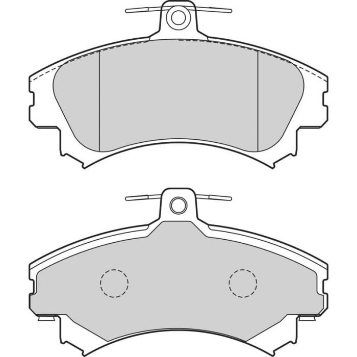Valeo 302723 Bremsbelagsatz, Scheibenbremse ESSENTIAL
