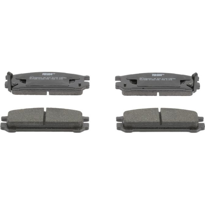 Ferodo FDB790 Bremsbelagsatz, Scheibenbremse PREMIER ECO FRICTION Ferodo FDB790 Bremsbelagsatz, Scheibenbremse PREMIER ECO FRICTION
