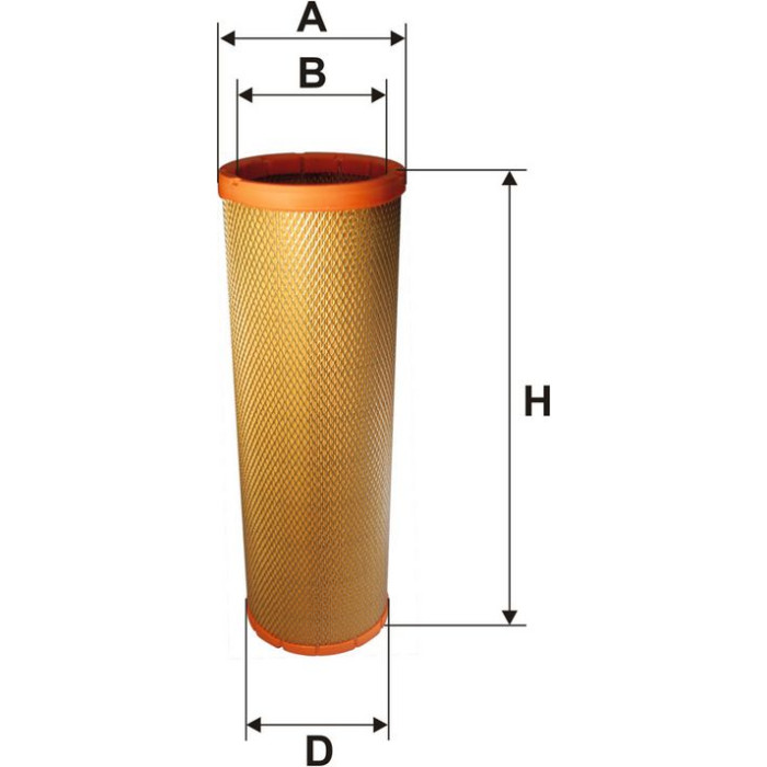 Filtron AM 471/2 Sekundärluftfilter Filtron AM 471/2 Sekundärluftfilter