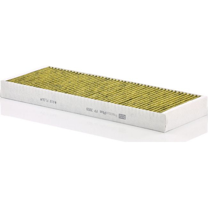 MANN-FILTER FP 3959 Innenraumfilter FreciousPlus Aktivkohlefilter mit Polyphenol, antibakteriell, Feinstaubfilter (PM 2.5)