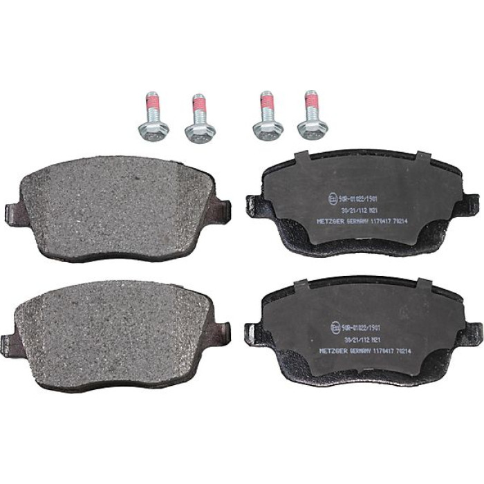 Metzger 1170417 Bremsbelagsatz, Scheibenbremse Metzger 1170417 Bremsbelagsatz, Scheibenbremse