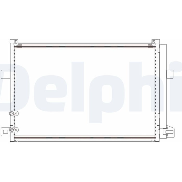 Delphi CF20301 Kondensator, Klimaanlage Delphi CF20301 Kondensator, Klimaanlage