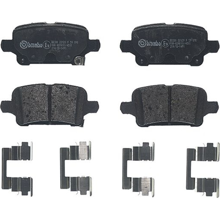 Brembo P 59 090 Bremsbelagsatz, Scheibenbremse PRIME LINE Brembo P 59 090 Bremsbelagsatz, Scheibenbremse PRIME LINE