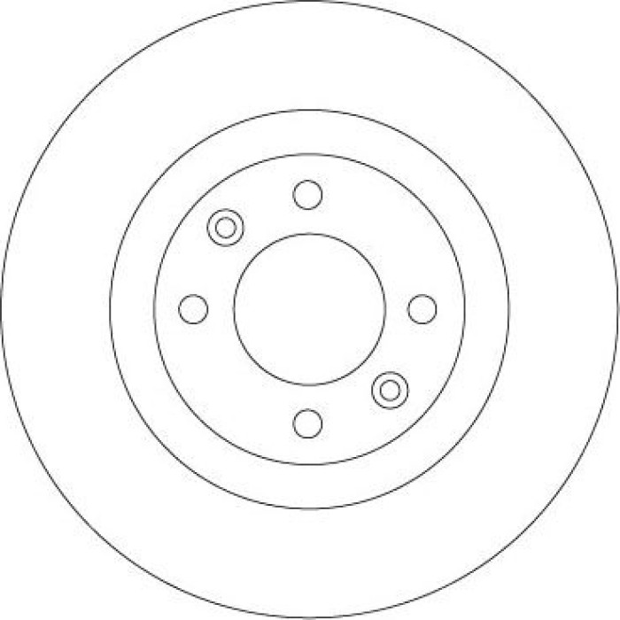 TRW DF6632 Bremsscheibe TRW DF6632 Bremsscheibe