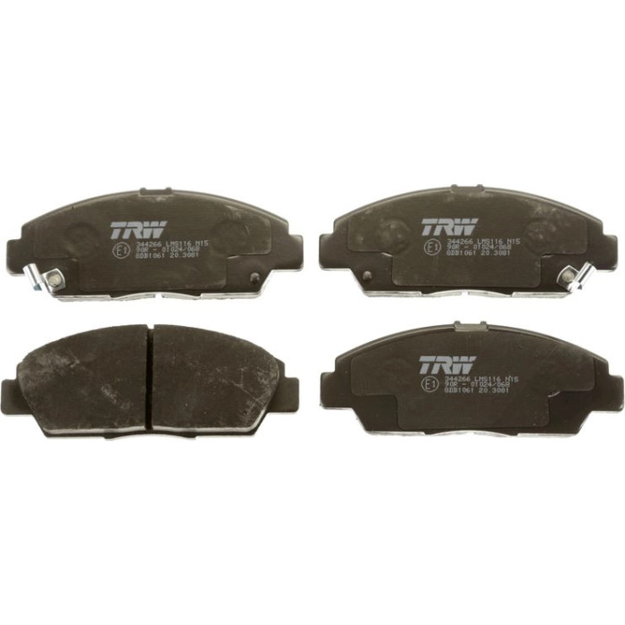 TRW GDB1061 Bremsbelagsatz, Scheibenbremse COTEC TRW GDB1061 Bremsbelagsatz, Scheibenbremse COTEC