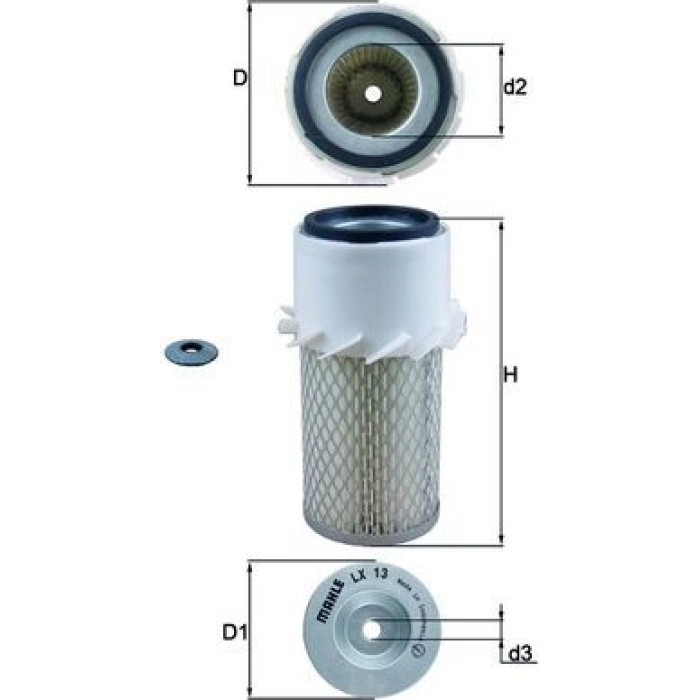 Knecht LX 13 Luftfilter Knecht LX 13 Luftfilter