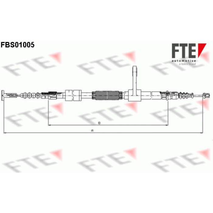 FTE 9250001 Seilzug, Feststellbremse FTE 9250001 Seilzug, Feststellbremse