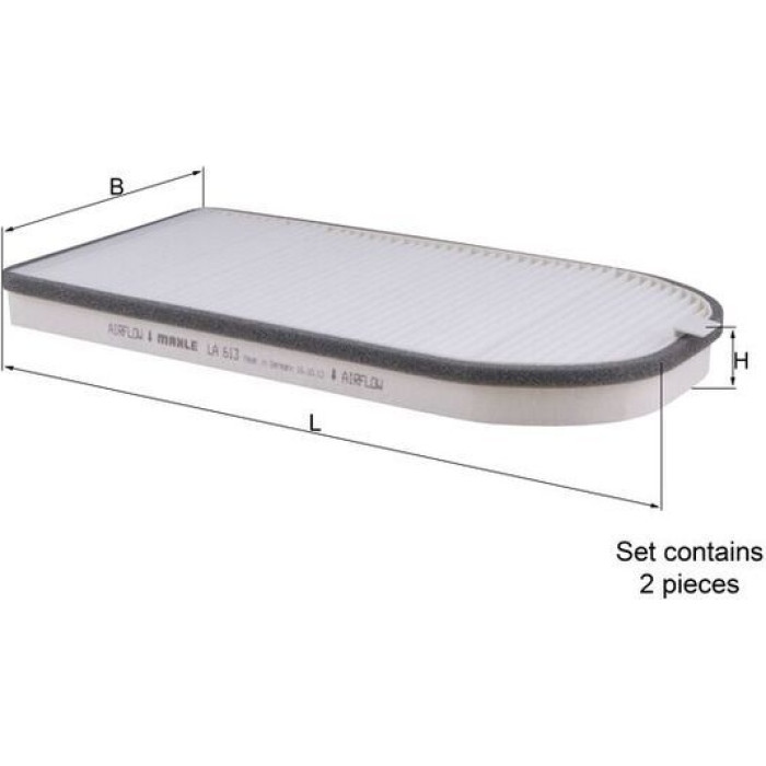Knecht LA 613/S Filter, Innenraumluft