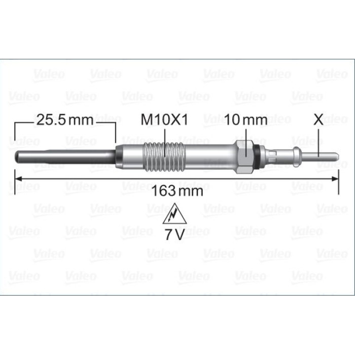 Valeo 345252 Glühkerze