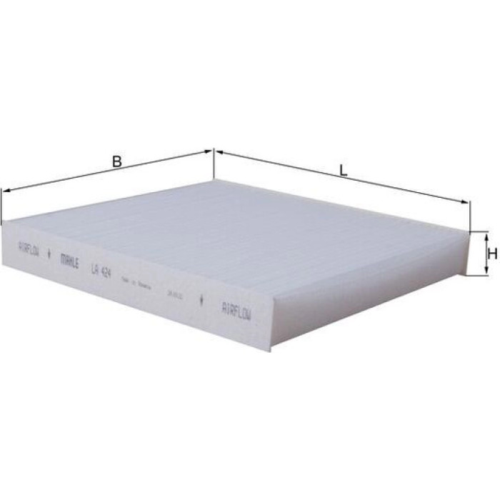 Knecht LA 424 Filter, Innenraumluft Knecht LA 424 Filter, Innenraumluft