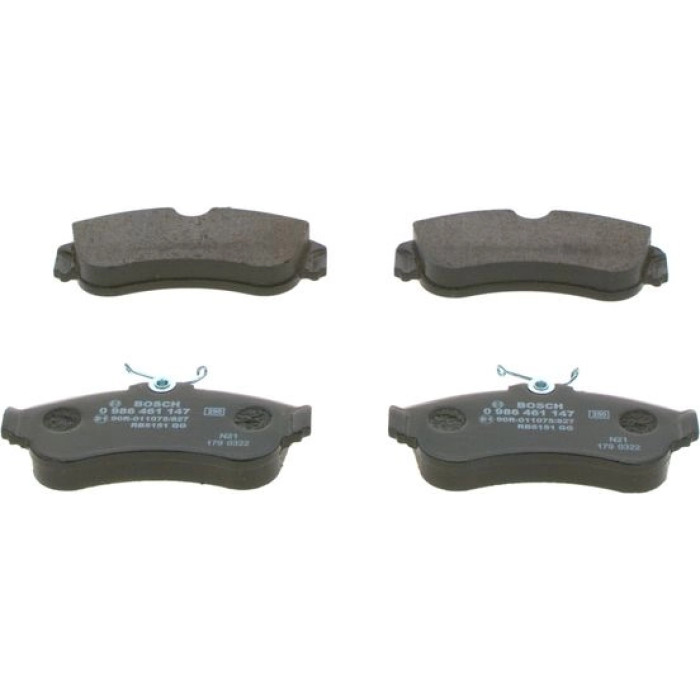 BOSCH 0 986 461 147 Bremsbelagsatz, Scheibenbremse BOSCH 0 986 461 147 Bremsbelagsatz, Scheibenbremse