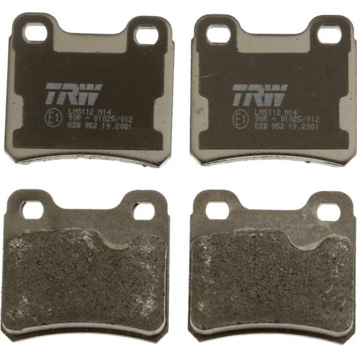 TRW GDB952 Bremsbelagsatz, Scheibenbremse COTEC TRW GDB952 Bremsbelagsatz, Scheibenbremse COTEC