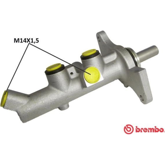 Brembo M 83 022 Hauptbremszylinder ESSENTIAL LINE Brembo M 83 022 Hauptbremszylinder ESSENTIAL LINE