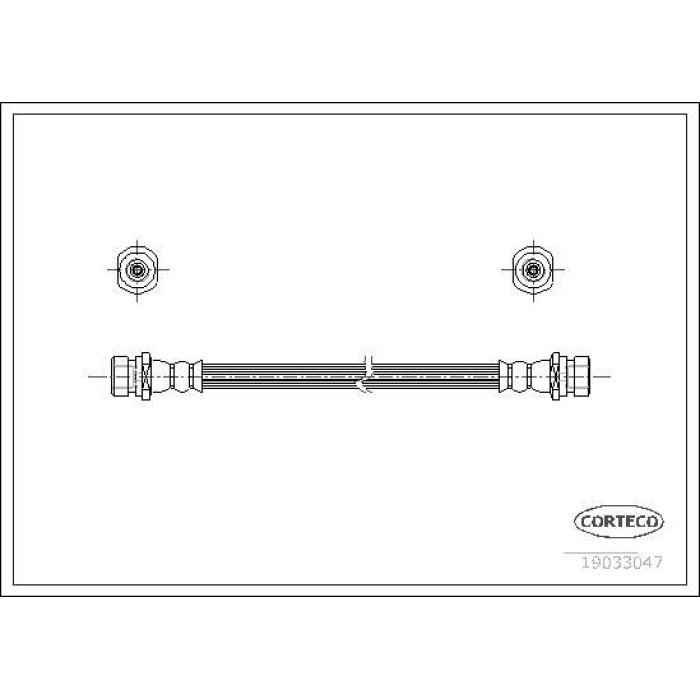 Corteco 19033047 Bremsschlauch