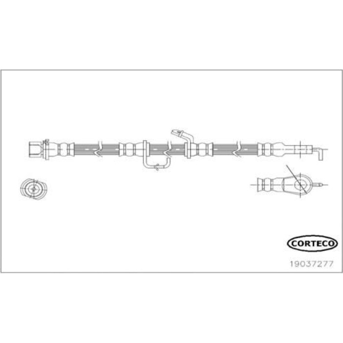 Corteco 19037277 Bremsschlauch