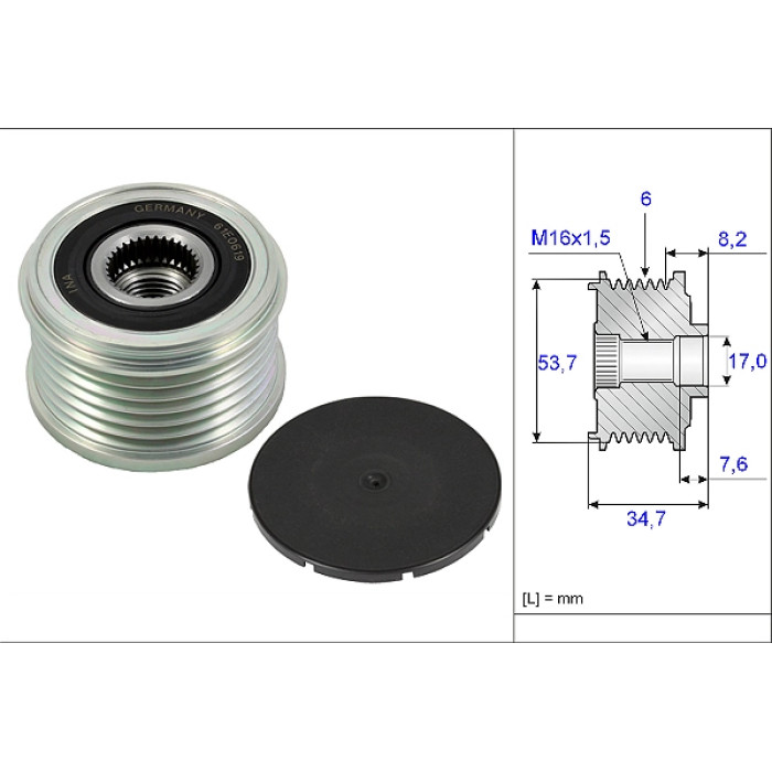INA 535 0224 10 Generatorfreilauf INA 535 0224 10 Generatorfreilauf