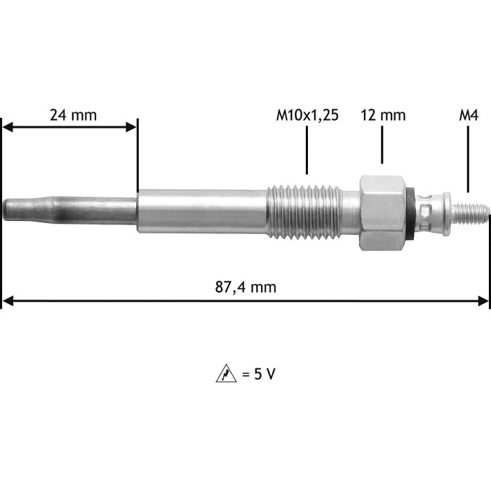 Glühkerze 345176