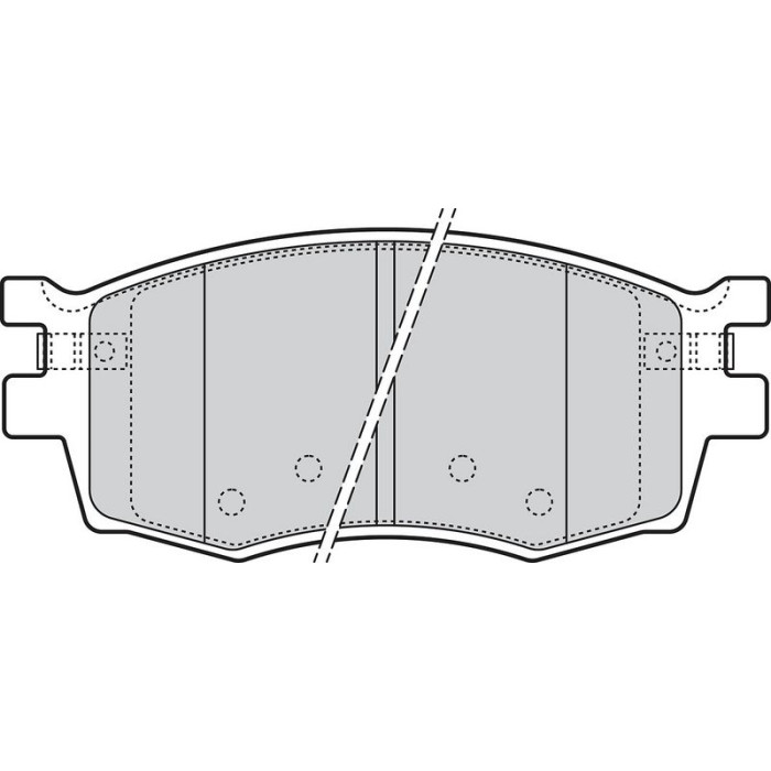 Valeo 301868 Bremsbelagsatz, Scheibenbremse ESSENTIAL