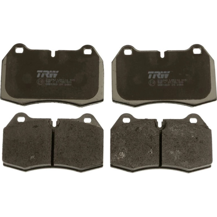 TRW GDB1269 Bremsbelagsatz, Scheibenbremse COTEC