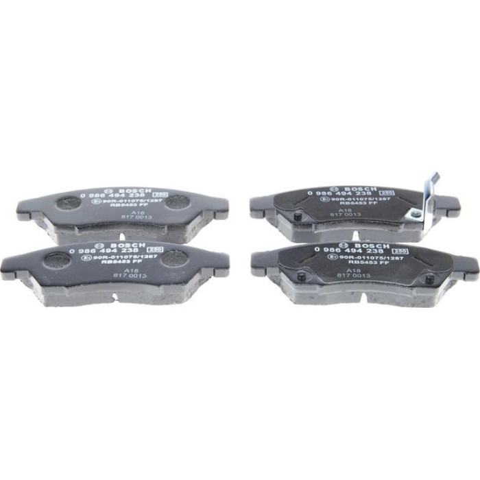 BOSCH 0 986 494 238 Bremsbelagsatz, Scheibenbremse